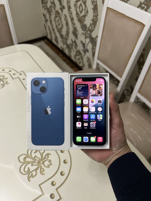 Продам или обменяю iphone 13 mini 128 гб (ЕАС - 73%) все родное