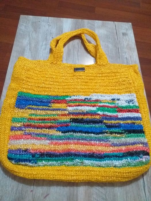 Пляжные сумки из полиэтилена