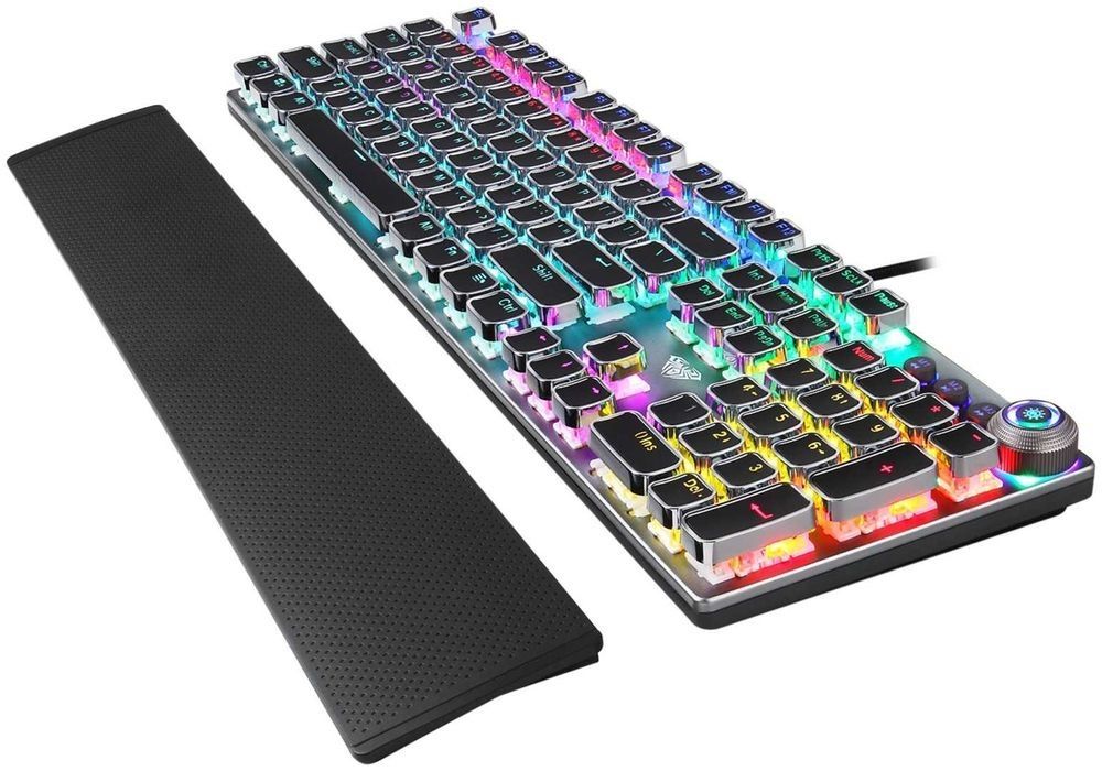 Продам новую клавиатуру AULA Fireshock V5 черный
