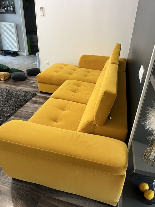 Coltar extensibil cu lada asternut si tetiere