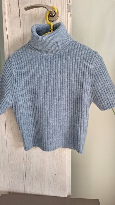 Pulover damă cu mânecă scurtă