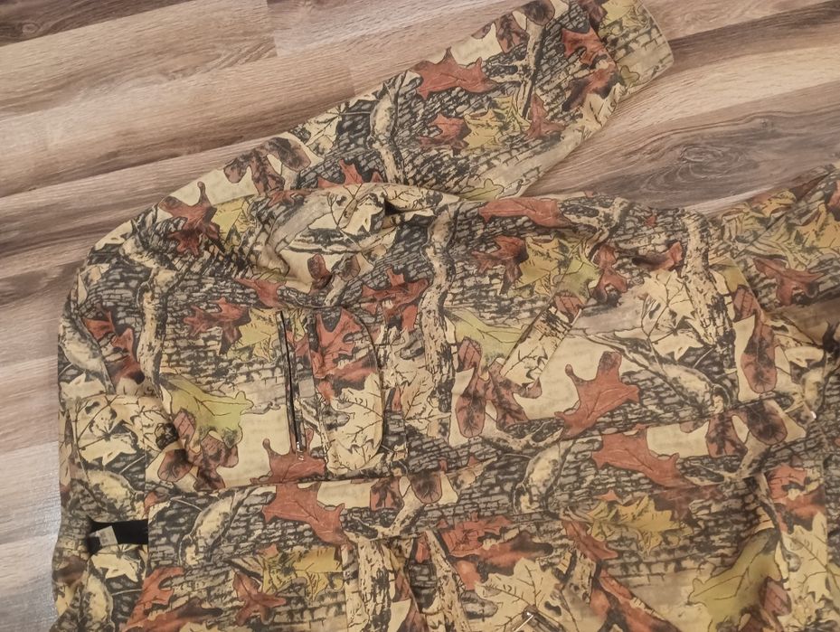 Ловни дрехи с подплата 54 XL камуфлаж камуфлажно яке панталон