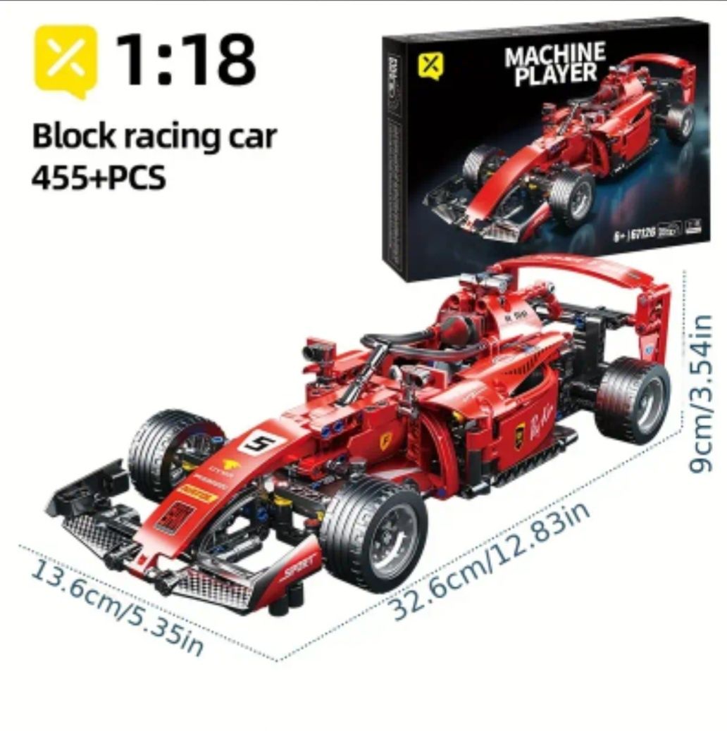 Коструктор лего, суперкар Ferrari из Формулы-1