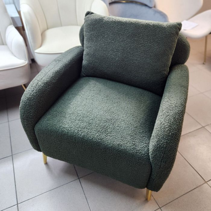 SS21! NOU Fotoliu teddy, verde, xl