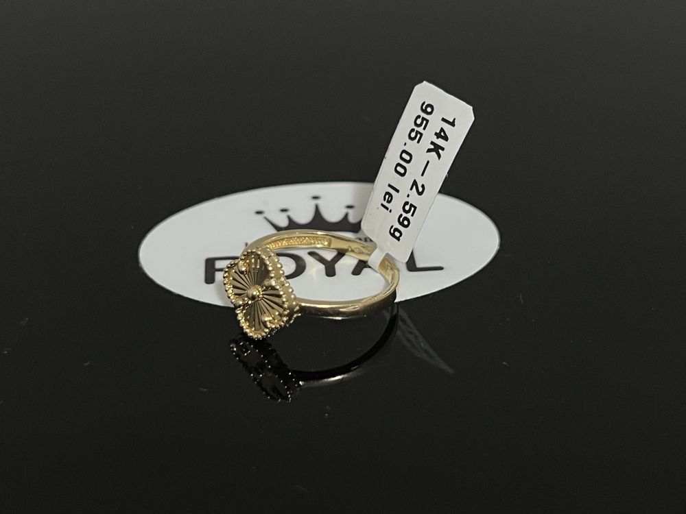 Bijuteria Royal CB : Inel dama aur 14k 2,59gr Marime 18