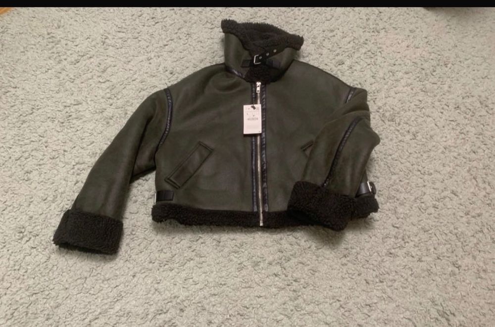 Cojoc zara piele întoarsă