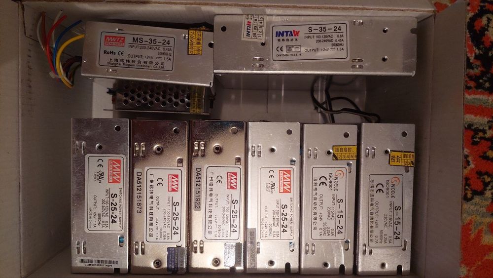 Blok pitaniya Блок питания 12В-24В