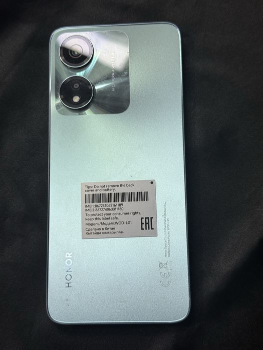 Honor X5plus 64gb(Шымкент пр.Республики 43а)л:729900