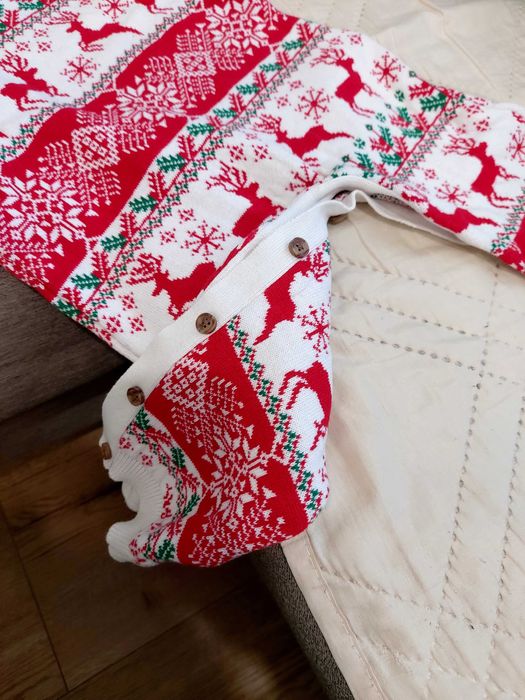 Детски коледен гащеризон 18-24 мес