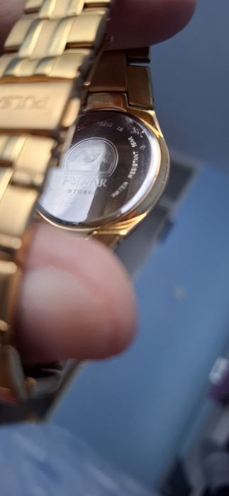 PULSAR japan Ceas de mînă bărbătesc cu baterie și brățară originală