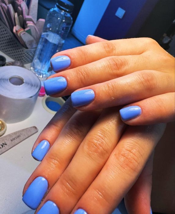 Manichiura cu gel/semi/slim