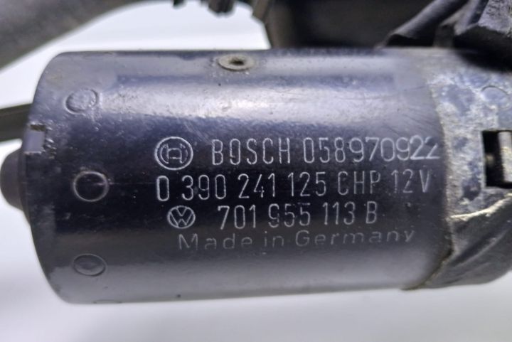 Ansamblu stergator cu motoras  701955113B Volkswagen VW Transporter T