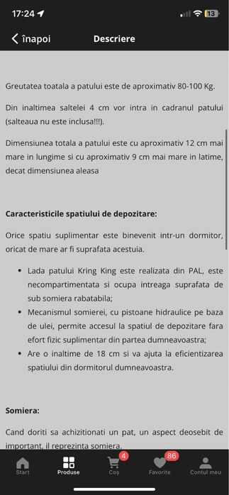 Pat kring turcoaz, stare buna