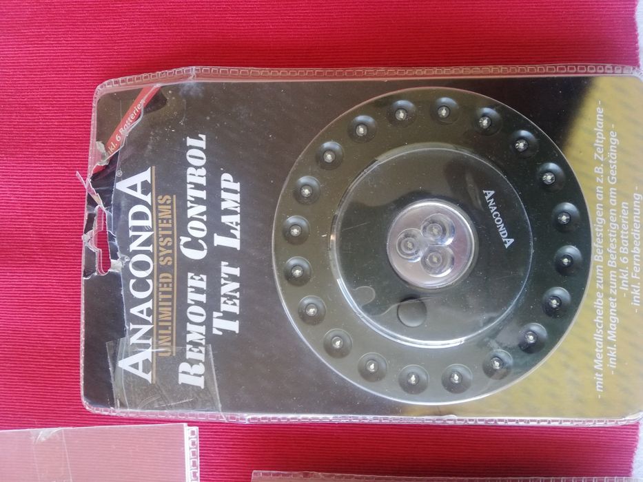 Lampa cort Anaconda cu telecomanda