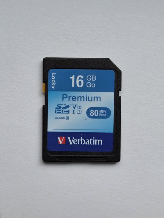 Card SD 16 GB verbatim