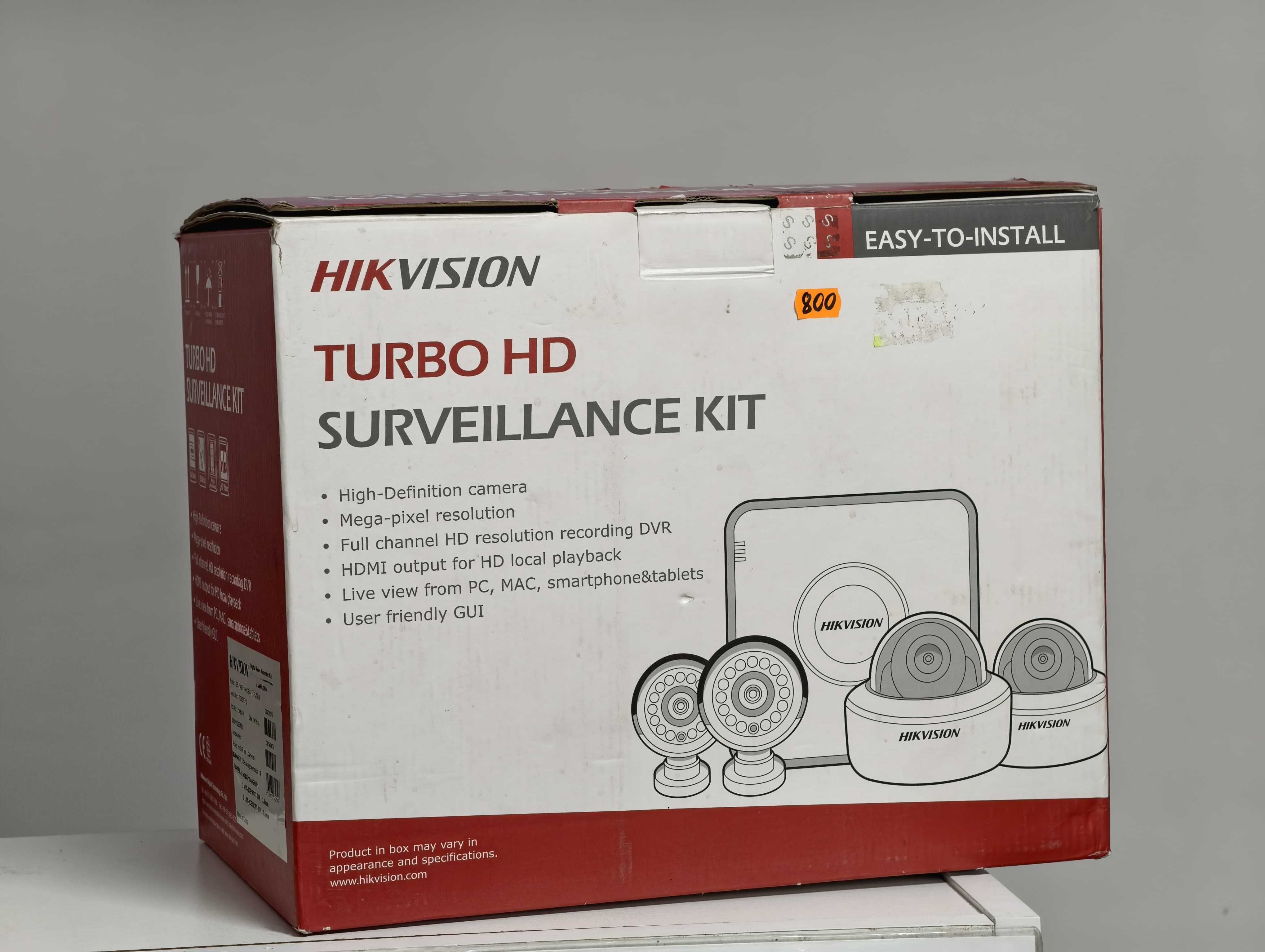 Camere Supraveghere Hikvision Turbo HD Kit