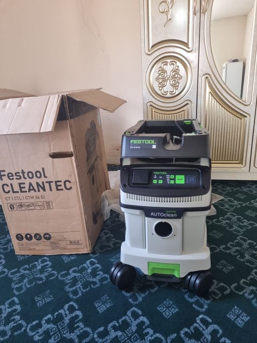 Строительный пылесос Festool 36л  с АВТОМАТИЧЕСКОЙ очисткой, версия