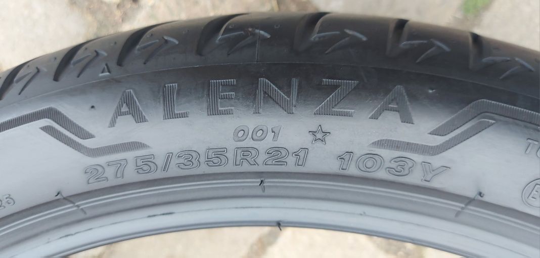 Set 2buc 275/35 R21 103Y Bridgestone Alenza 001 *BMW RFT RSC vară