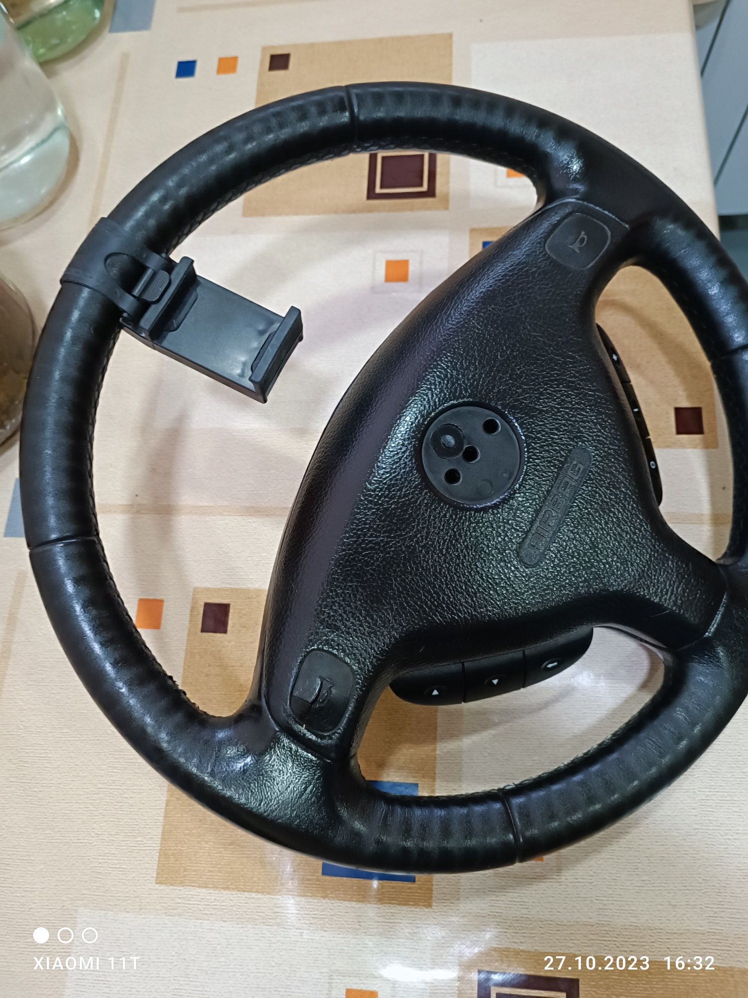 Руль с кнопками управления магнитолой Opel Zafira A, Opel Astra G.