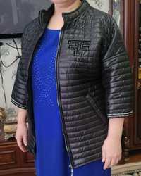 Новая черная женская куртка из Турции