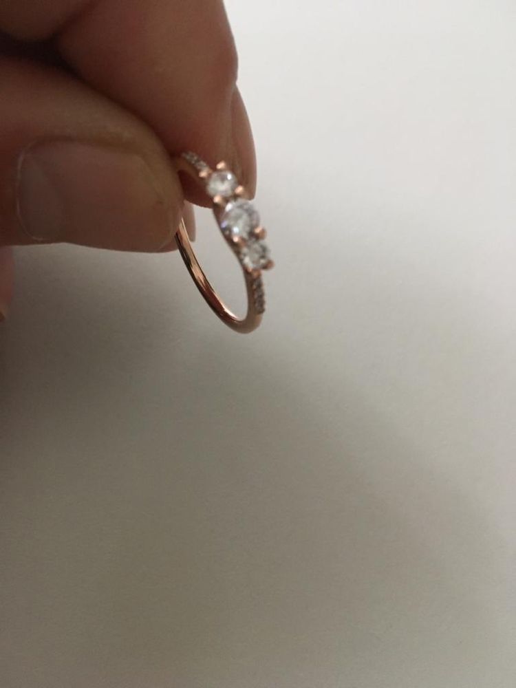 Inel Pandora Rose Gold 56