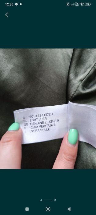 Geaca dama piele naturala L(42)