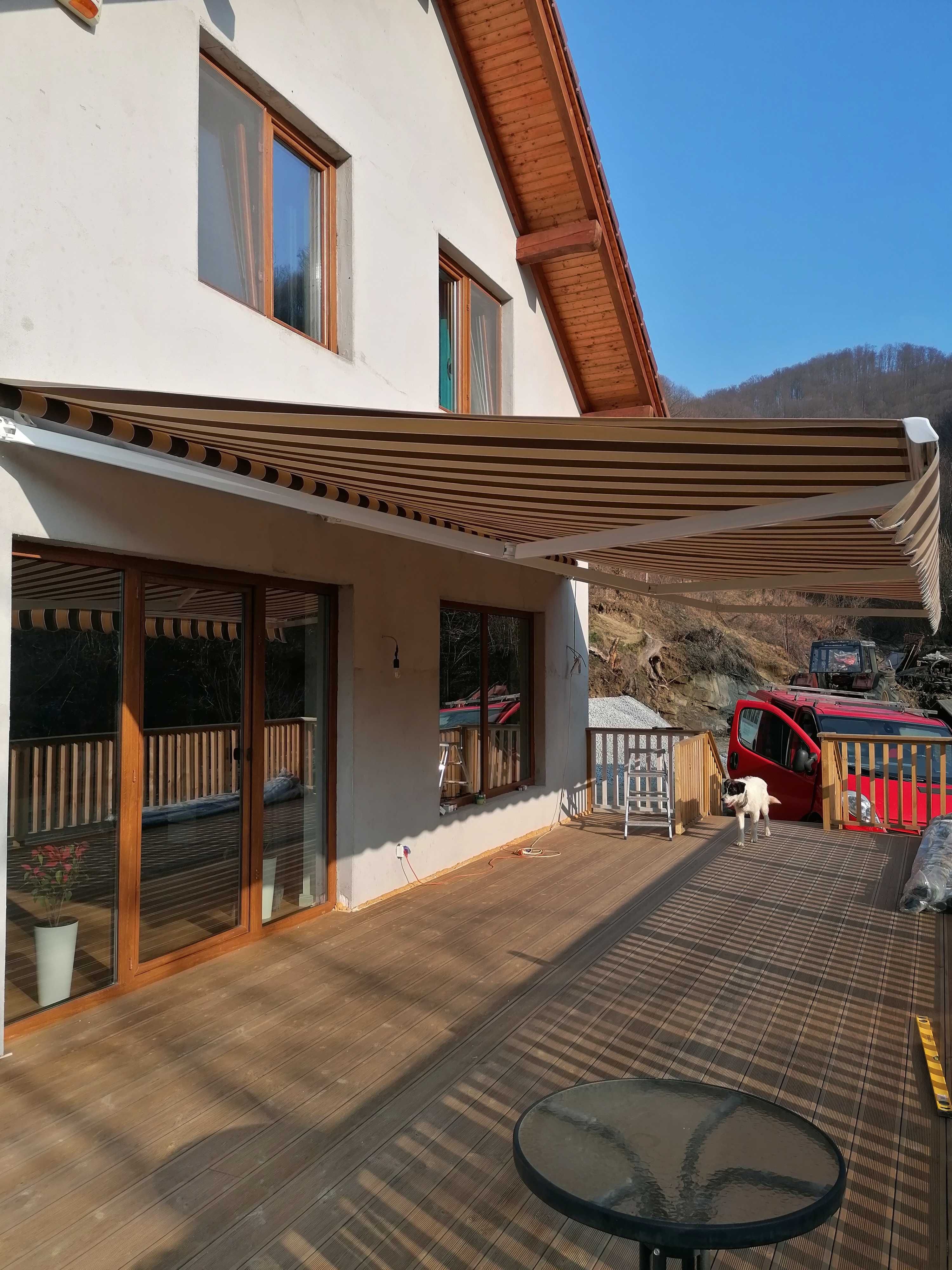 Copertine Retractabile PROTECTIE SOLARA Montaj Gratuit