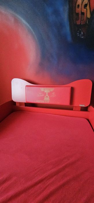 Patuț copi,masina,cu saltea