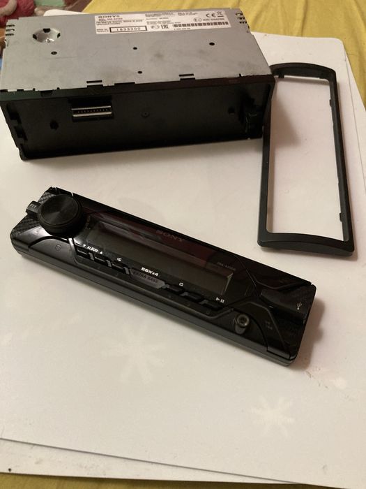 Радио MP3 плеър за кола Sony DSXA212UI, 4 x 55 W, USB, AUX, Зелен