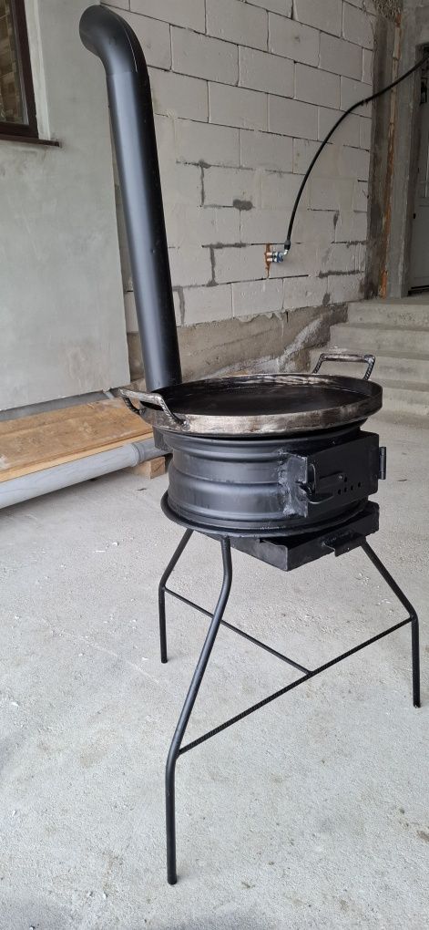Soba cu plita și disc