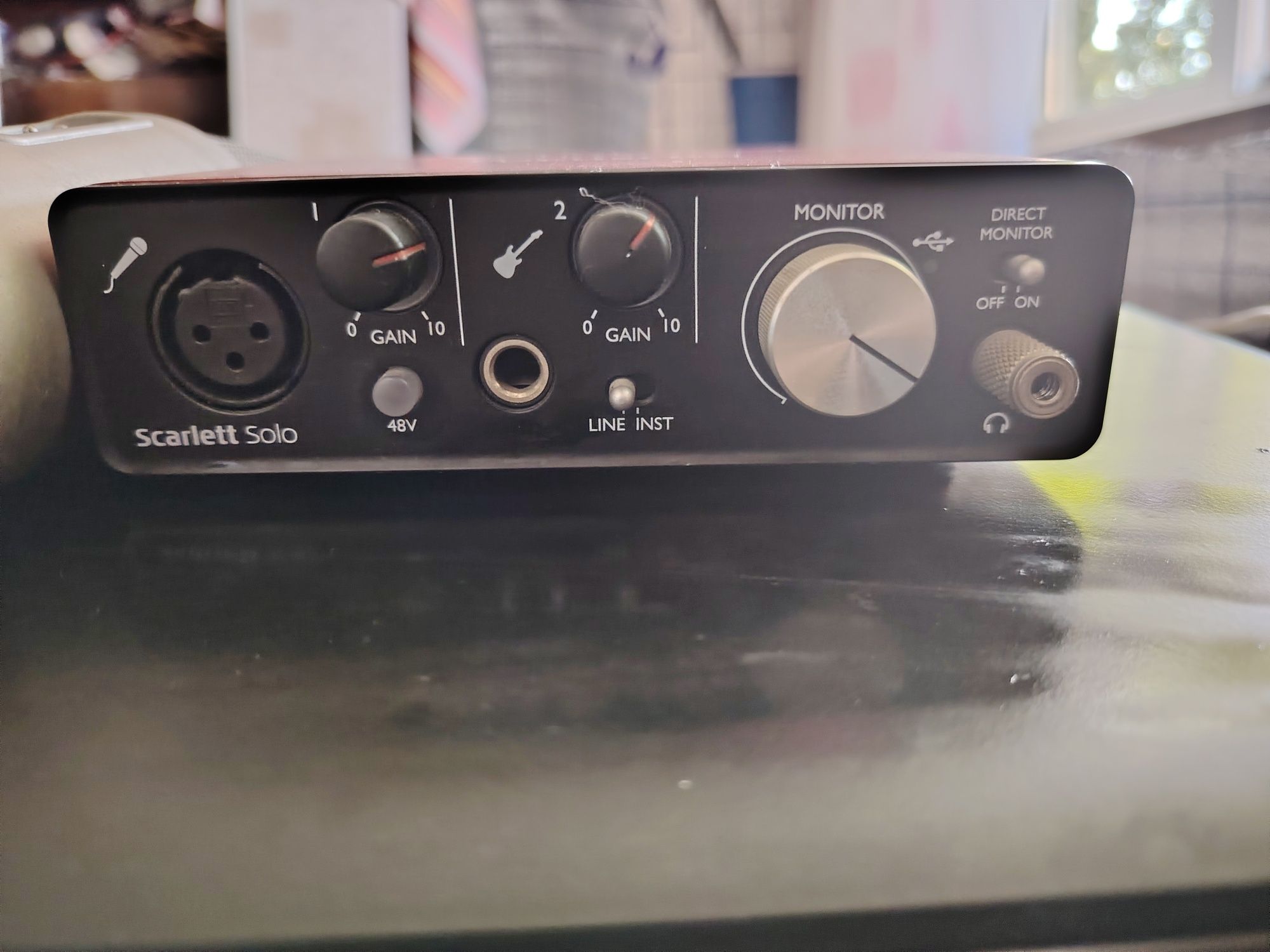 Rode nt-2 A  and Focusrite solo nd 2 gen