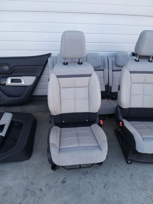 Interior mixt piele textil citroen c5 aircross 2019