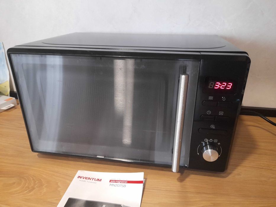 Микровълнова Фурна Печка Черна инвентум inventum