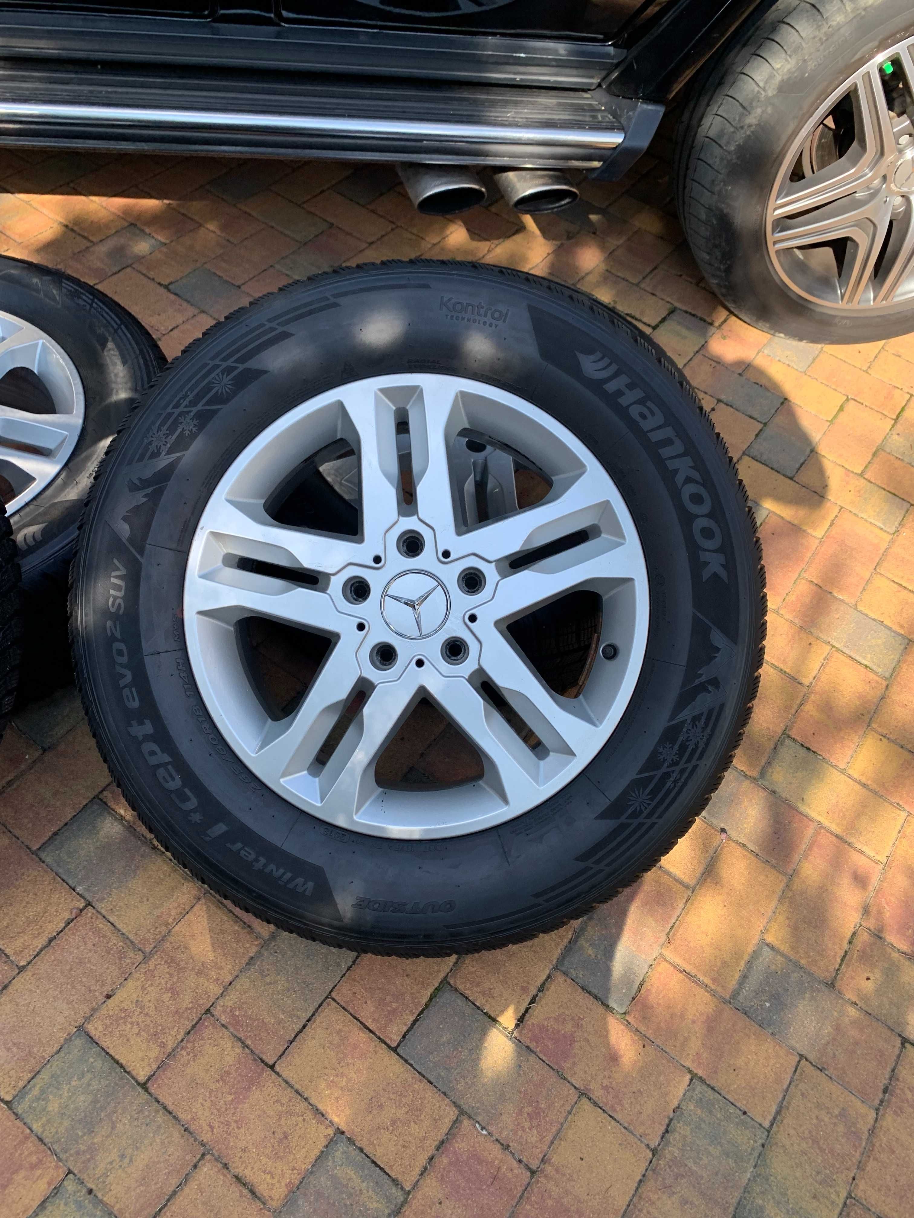 Jante Mercedes G-Class echipate cu anvelope  R18 Hankook IARNA!