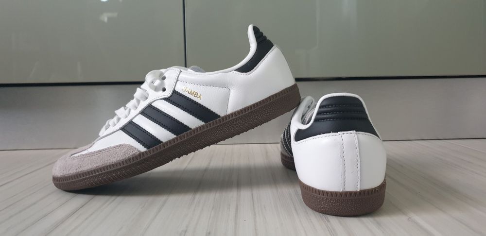 Adidas Samba Leather  Unisex 37 1/2/ 23см НОВО ОРИГИНАЛ Унисекс Кецове