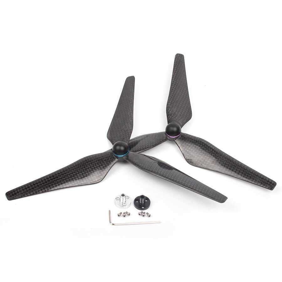 Elice din fibră de carbon pentru DJI Phantom 4 PRO PRO + ADV , stecher