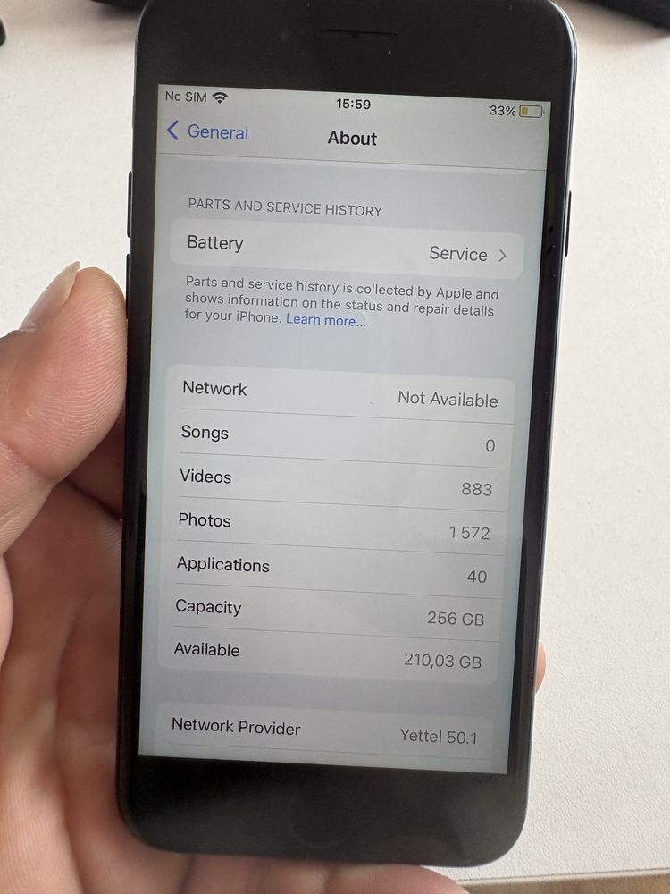 iphone 7 jetblack 256gb