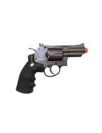 Revolver SERIA METAL Negru semi-auto CO2- 2,5 inch cu 6 cartuse