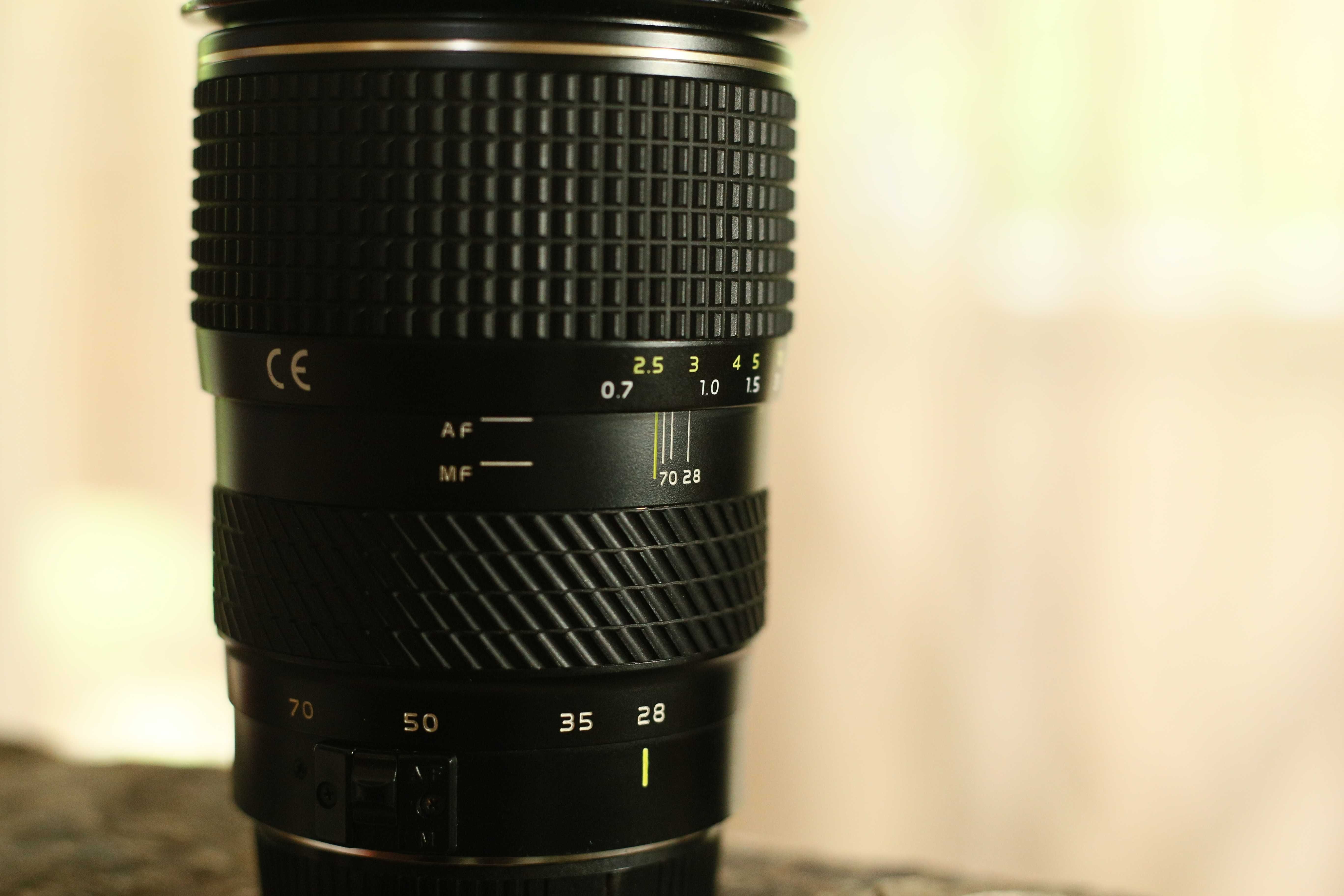 Обектив Tokina AT-X PRO SV 28-70mm F2.8 за Canon EF + УВ филтър