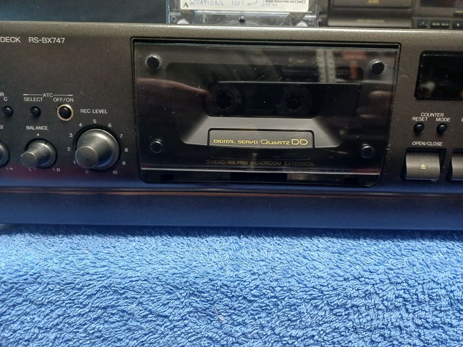 Technics rs bx747 deck caseta cap de serie