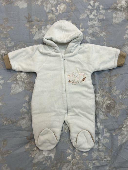 Плюшевый комбез для новорожденного
