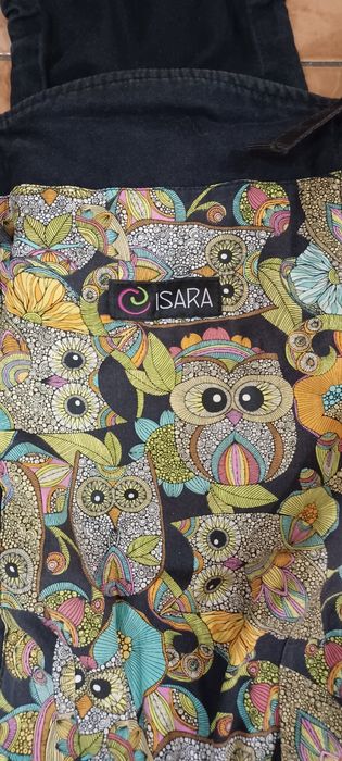 Marsupiu ergonomic Isara, sistem de purtare bebeluși