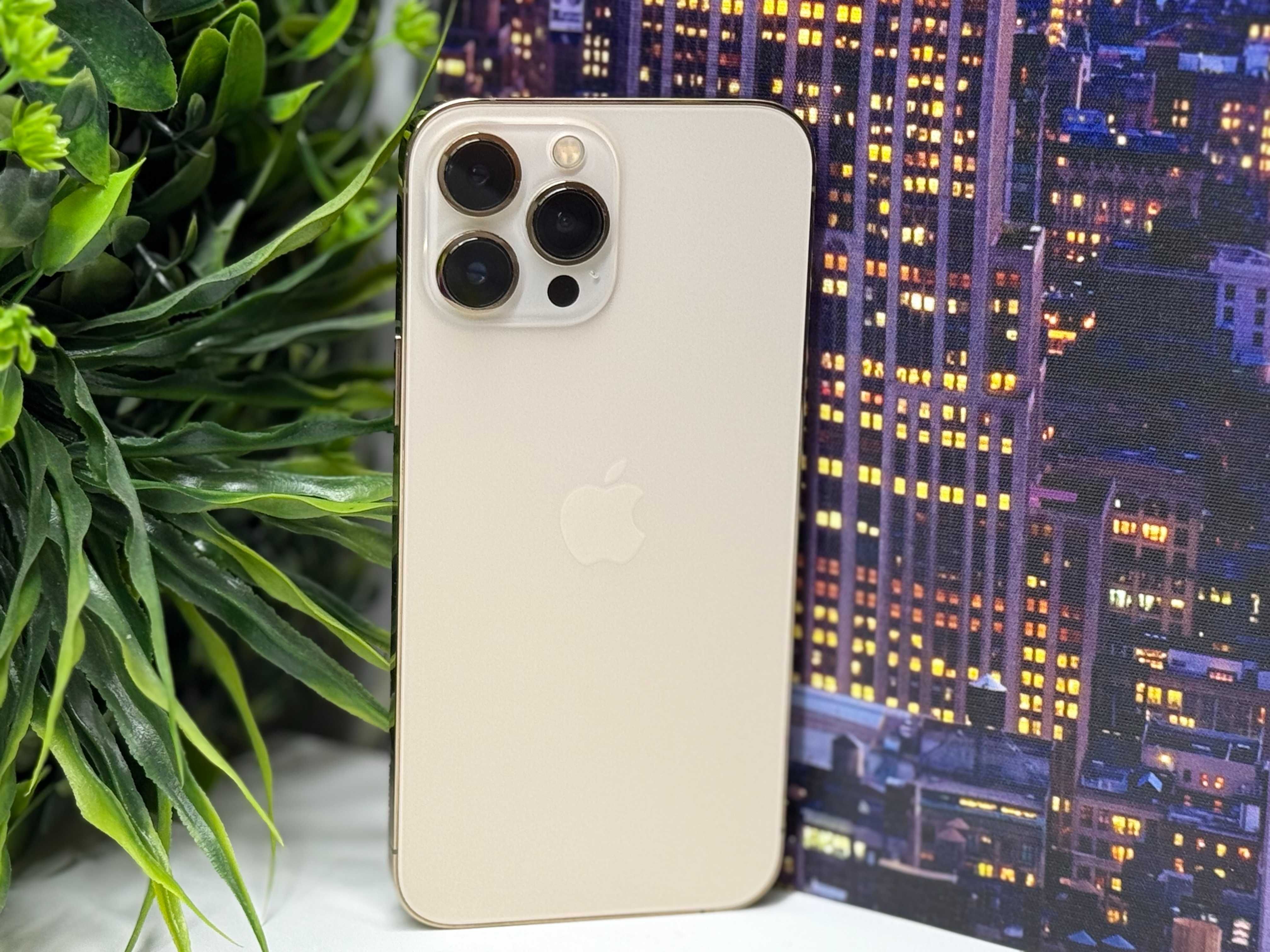 iPhone 13 Pro Max 128GB 100% Gold Гаранция
