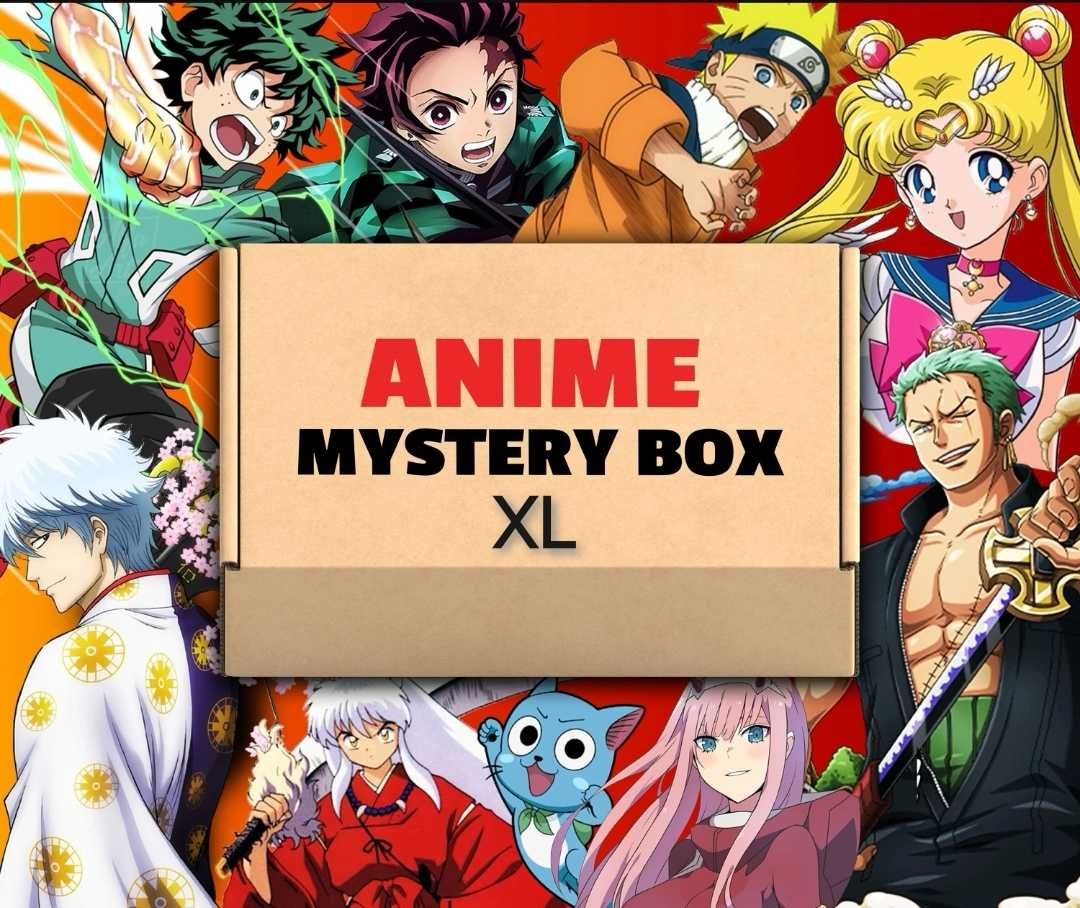 Anime Mystery Box XL Genshin Impact Demon Slayer Jujutsu Kaisen Naruto