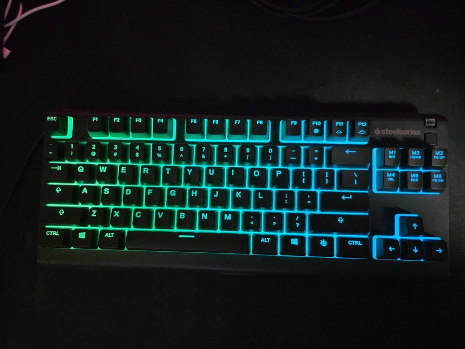 Tastatura gaming SteelSeries Apex 3 TKL RGB, Iluminare RGB, Layout US