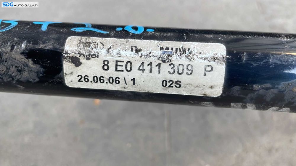 Bara Stabilizatoare Torsiune Audi A4 B7 2004 - 2008 Cod 8E0411309P [2509]