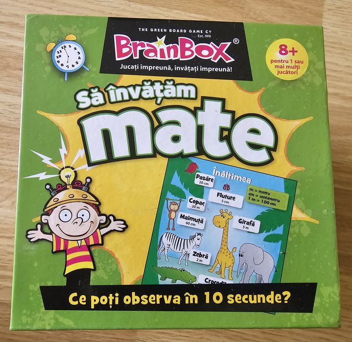 Oferta de Sarbatori !Brain box Sa invatam mate