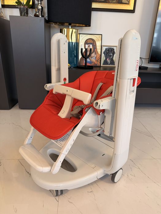 Столче за хранене 3в1 Peg Perego Tatamia follow me цвят Череша