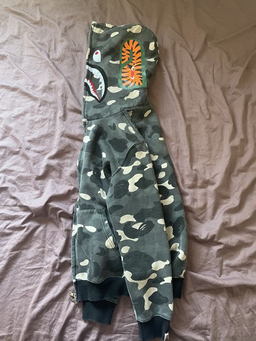 Hanorac bape verde, marime S