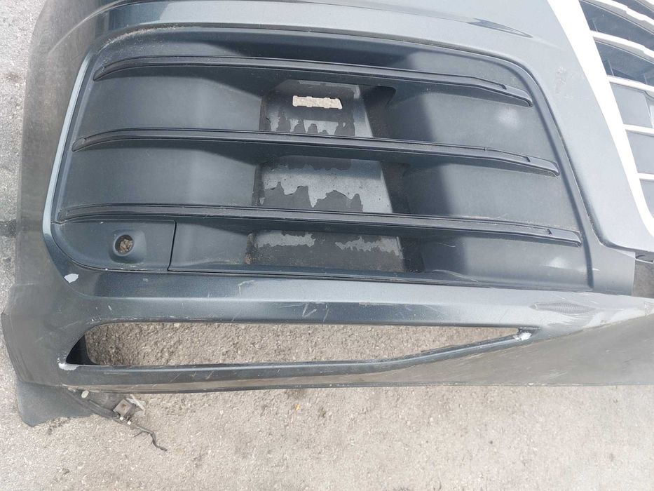 Оборудвана предна броня с решетка за Audi Q7 4M 2015 - 2019